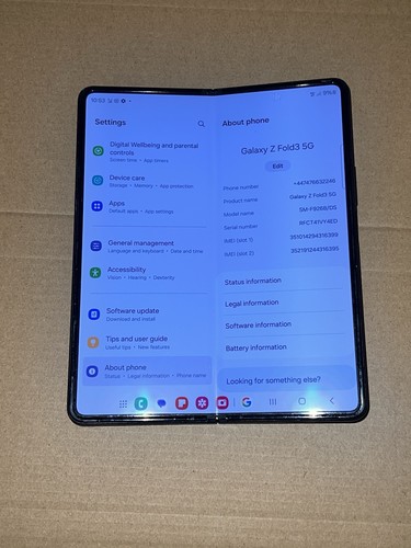 Samsung galaxy fold3 5g - z,